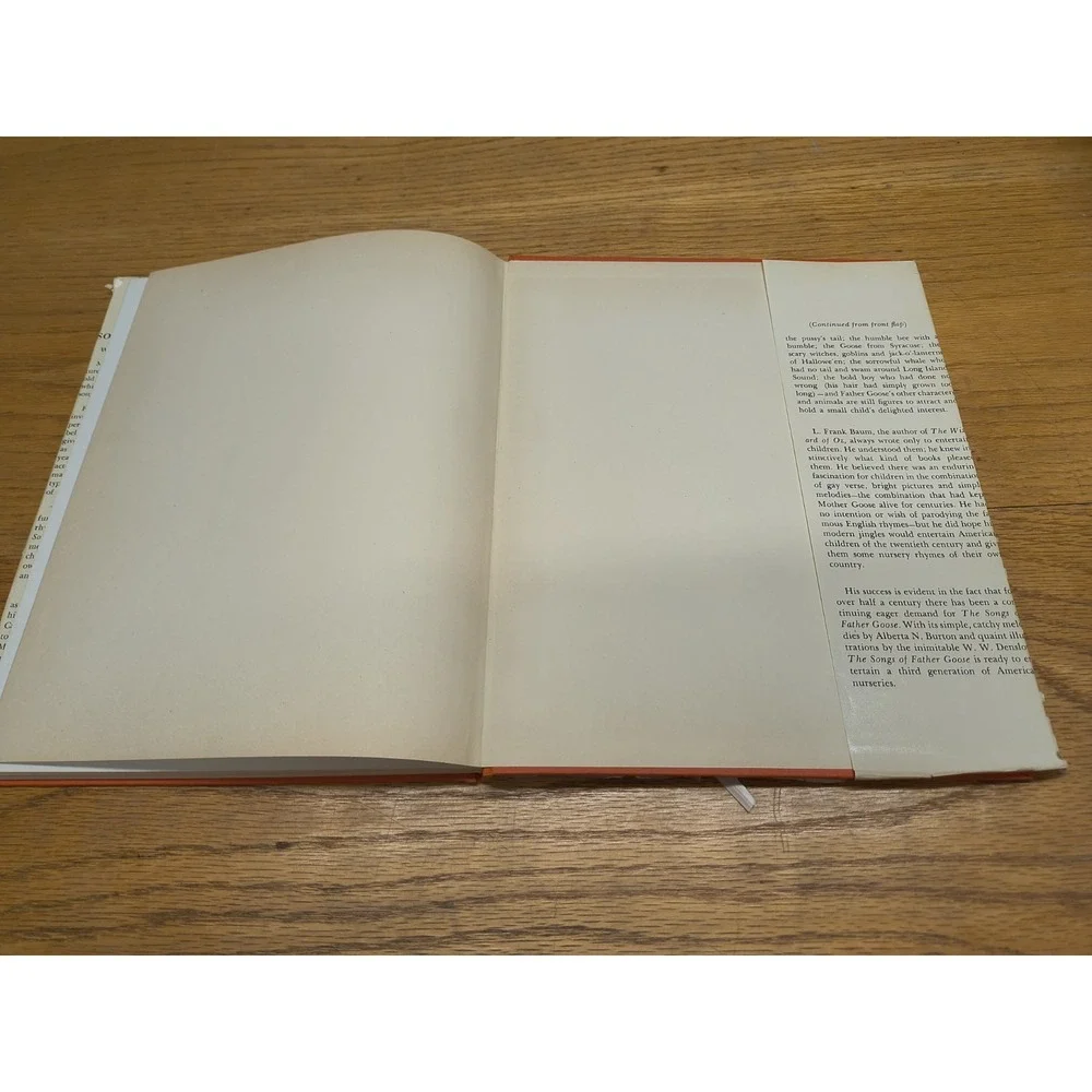 L Frank Baum / SONGS‎ OF FATHER GOOSE FOR THE KINDERGARTEN THE NURSERY 1952